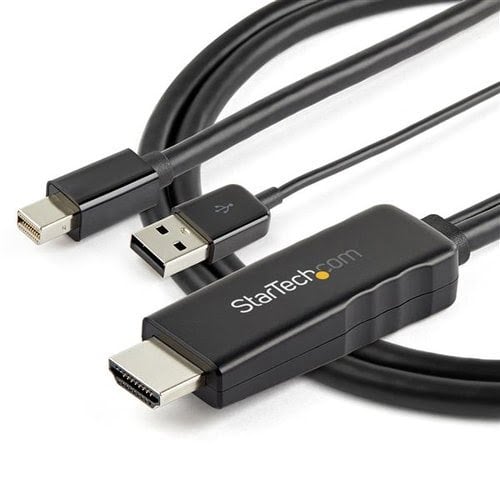 Cable - HDMI to Mini DisplayPort - 6.6ft - Achat / Vente sur grosbill.com - 4