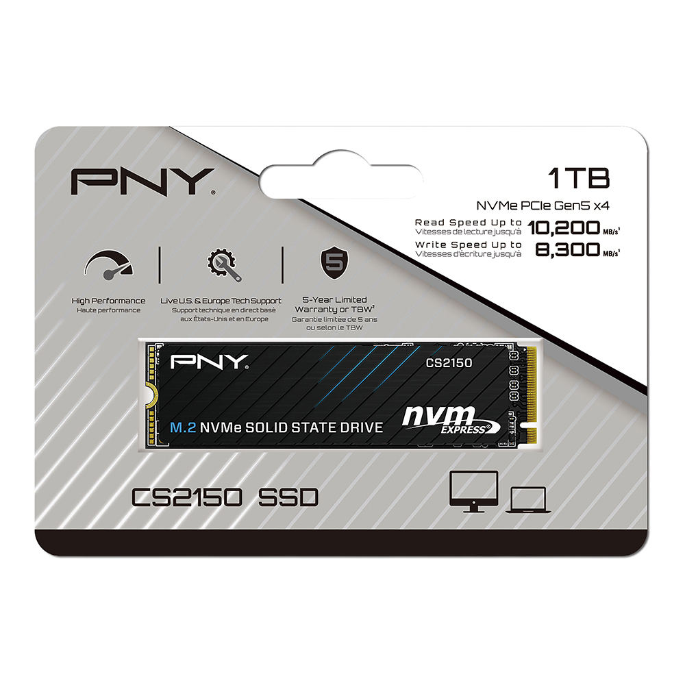 PNY M280CS2150-2TB-TB  M.2 - Disque SSD PNY - grosbill.com - 1