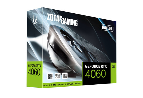 ZOTAC Gaming GeForce RTX 4060 8GB Twin Edge - Carte graphique - 7