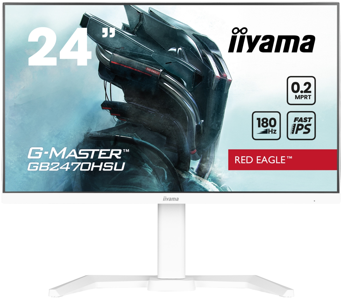 Iiyama 24"  GB2470HSU-W6 - Ecran PC Iiyama - grosbill.com - 0