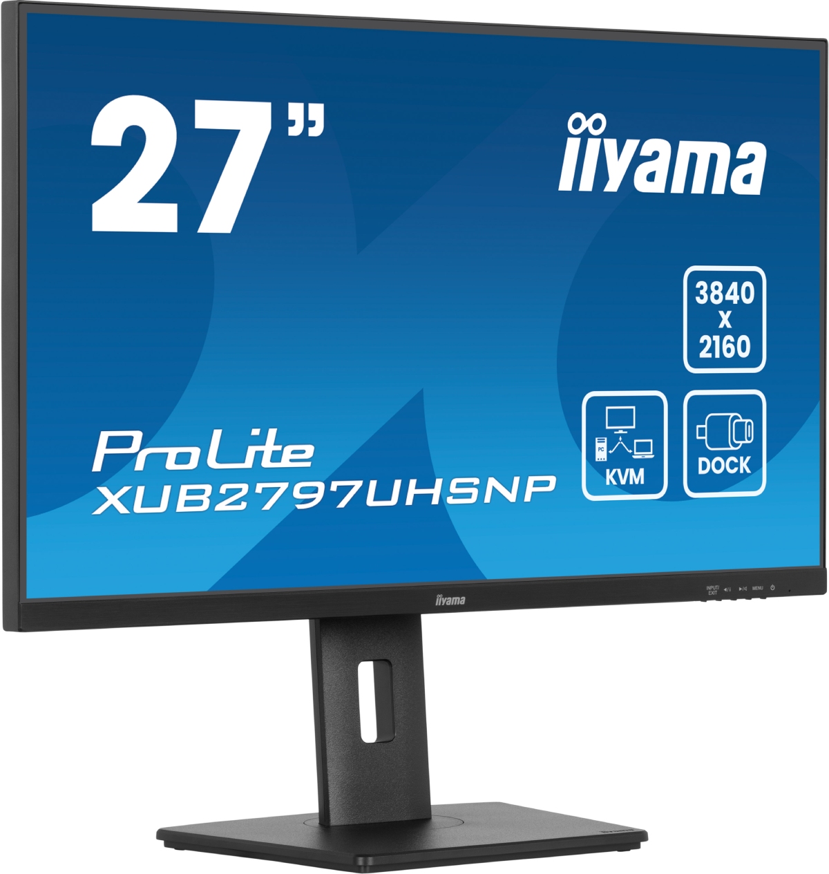 Iiyama 27"  XUB2797UHSNP-B1 - Ecran PC Iiyama - grosbill.com - 2