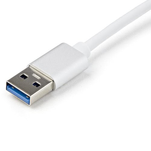 USB 3 to Gigabit Network Adapter -Silver - Achat / Vente sur grosbill.com - 1