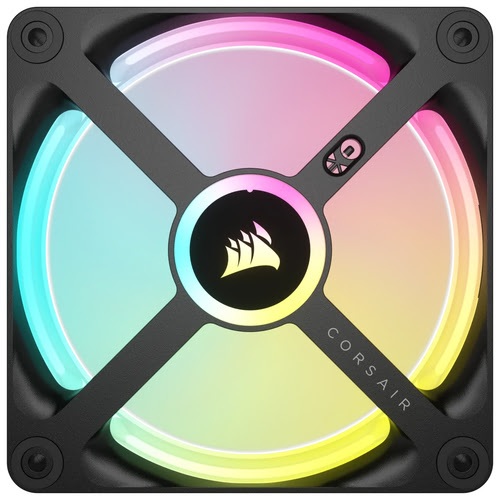 Corsair iCUE LINK QX120 RGB Starter Kit Noir - Ventilateur boîtier - 3