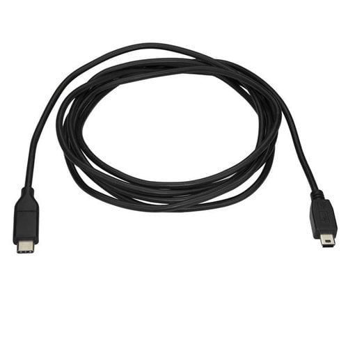 2m USB 2.0 C to Mini B Cable - M/M - Achat / Vente sur grosbill.com - 1