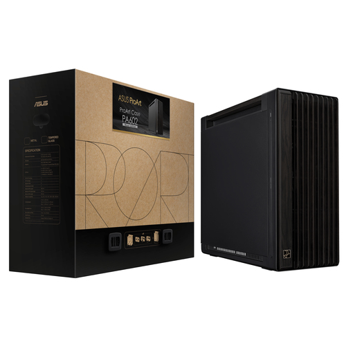 Asus ProArt PA602 WOOD Metal PWM Noir Noir - Boîtier PC Asus - 7