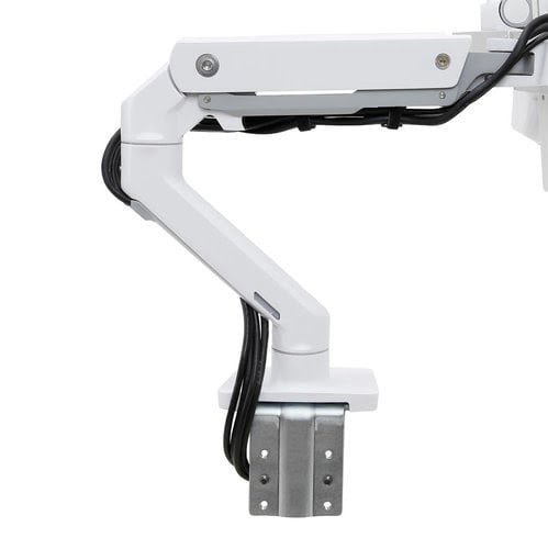 HX Desk Dual Monitor Arm White - Achat / Vente sur grosbill.com - 1