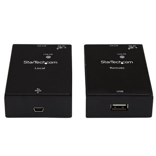 USB 2.0 over CAT5/CAT6 Extender - 1-Port - Achat / Vente sur grosbill.com - 2