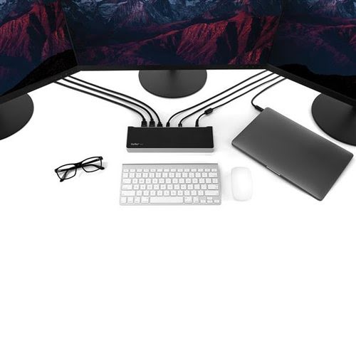 USB-C Dock - Triple 4K Monitor - 100W PD - Achat / Vente sur grosbill.com - 5