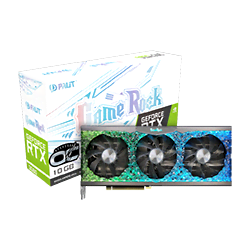 Carte graphique Palit GeForce RTX3080 GameRock 10G LHR-Seconde Vie-Etat Satisfaisant Grosbill