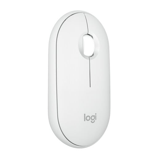 Logitech PEBBLE M350S White - Souris PC Logitech - grosbill.com - 1