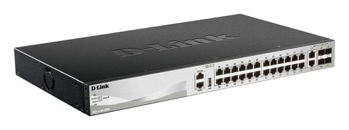 30-PORT STACKABLE SWITCH 24X1G - Achat / Vente sur grosbill.com - 1