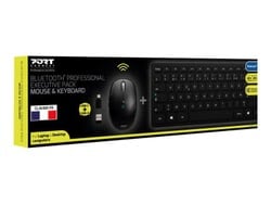 Pack Clavier/Souris Port PACK SOURIS & CLAVIER Office Pro Bluetooth (FR)-Seconde Vie-Très Bon Etat Grosbill