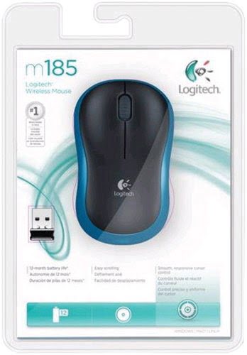 WIRELESS MOUSE M185 BLUE - Achat / Vente sur grosbill.com - 4