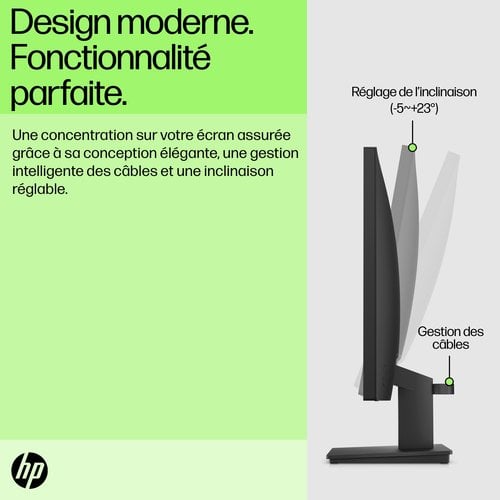 HP P22v G5 FHD Monitor - Achat / Vente sur grosbill.com - 2