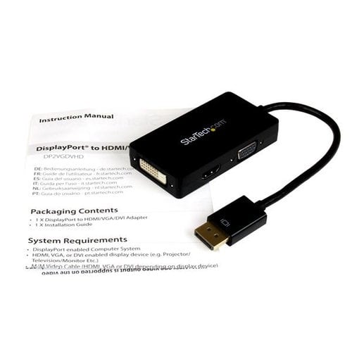 DisplayPort to VGA/DVI/HDMI Adapter - Achat / Vente sur grosbill.com - 3