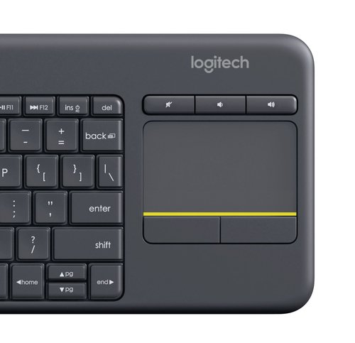 WIRELESS TOUCH KEYBOARD K400+ - Achat / Vente sur grosbill.com - 4