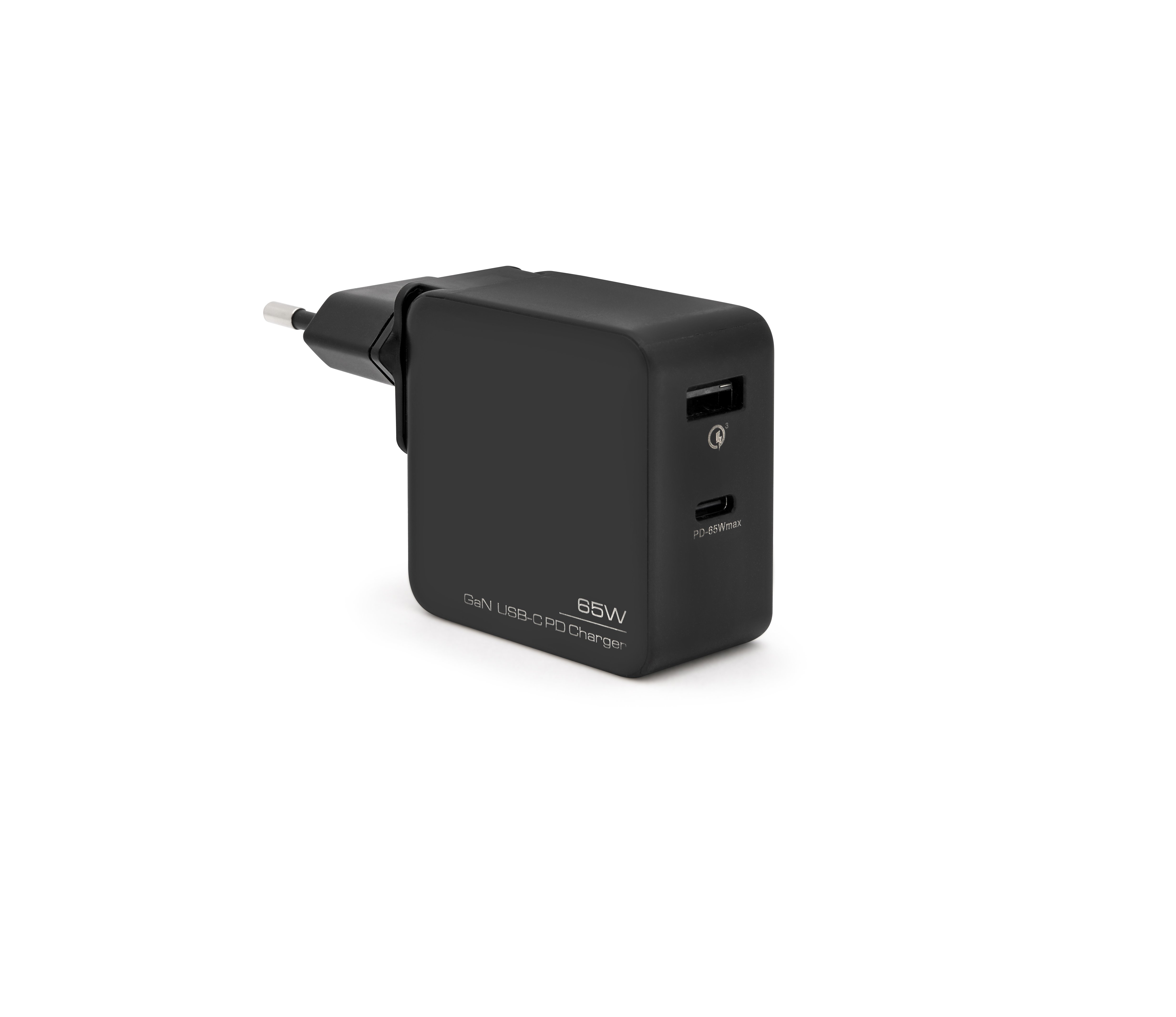 Bluestork Alimentation universelle - Noir/USB/USB-C/65W (PW-NB-65-C-GAN) - Achat / Vente Accessoire alimentation sur grosbill.com - 4