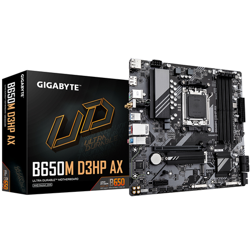 Gigabyte B650M D3HP AX Micro-ATX  - Carte mère Gigabyte - 0