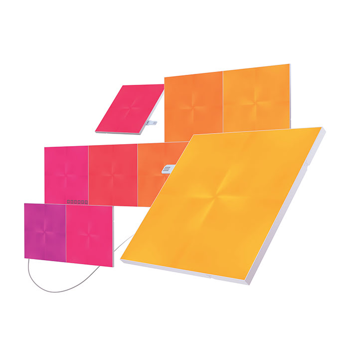 Nanoleaf Canvas Starter Kit - 9 pièces (NL29-0002SW-9PK) - Achat / Vente Objet connecté / Domotique sur grosbill.com - 0