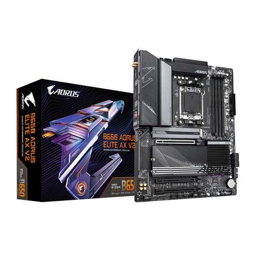 image produit Gigabyte B650 AORUS ELITE AX V2 - B650/AM5/DDR5/ATX Grosbill