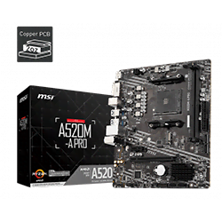 Carte mère MSI A520M-A PRO Grosbill