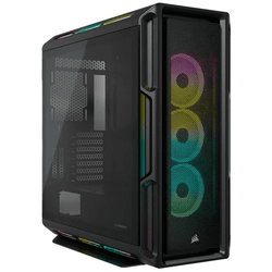 image produit Corsair iCUE 5000T RGB Tempered Glass Black Grosbill