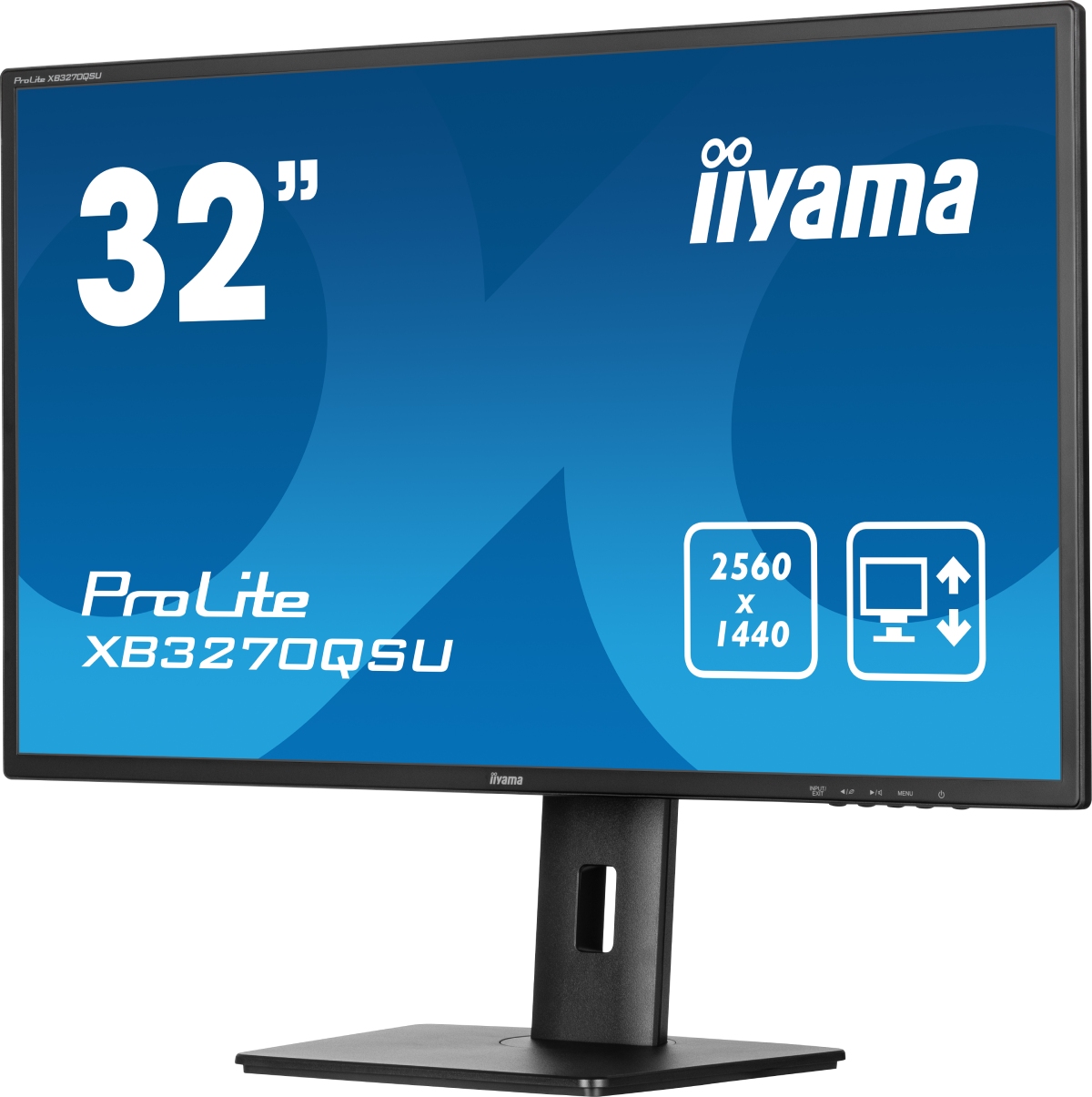 Iiyama 32"  XB3270QSU-B1 - Ecran PC Iiyama - grosbill.com - 3