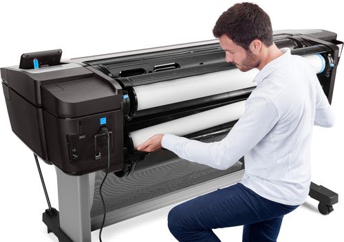 DesignJet T1700dr 44-in Printer - Achat / Vente sur grosbill.com - 11