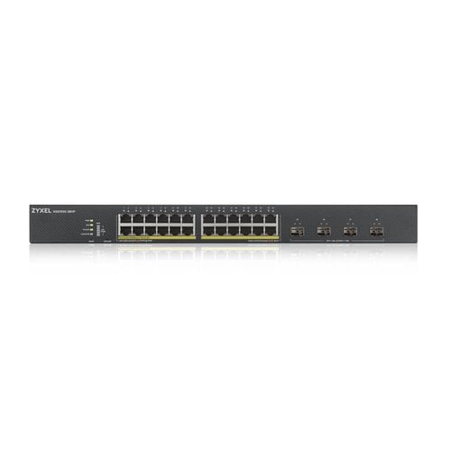 28 Port Smart Managed PoE+Switch 24x G - Achat / Vente sur grosbill.com - 1