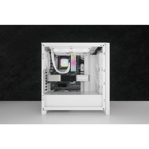 Corsair iCUE H150i ELITE RGB Liquid CPU Cooler - Blanc - Watercooling - 8