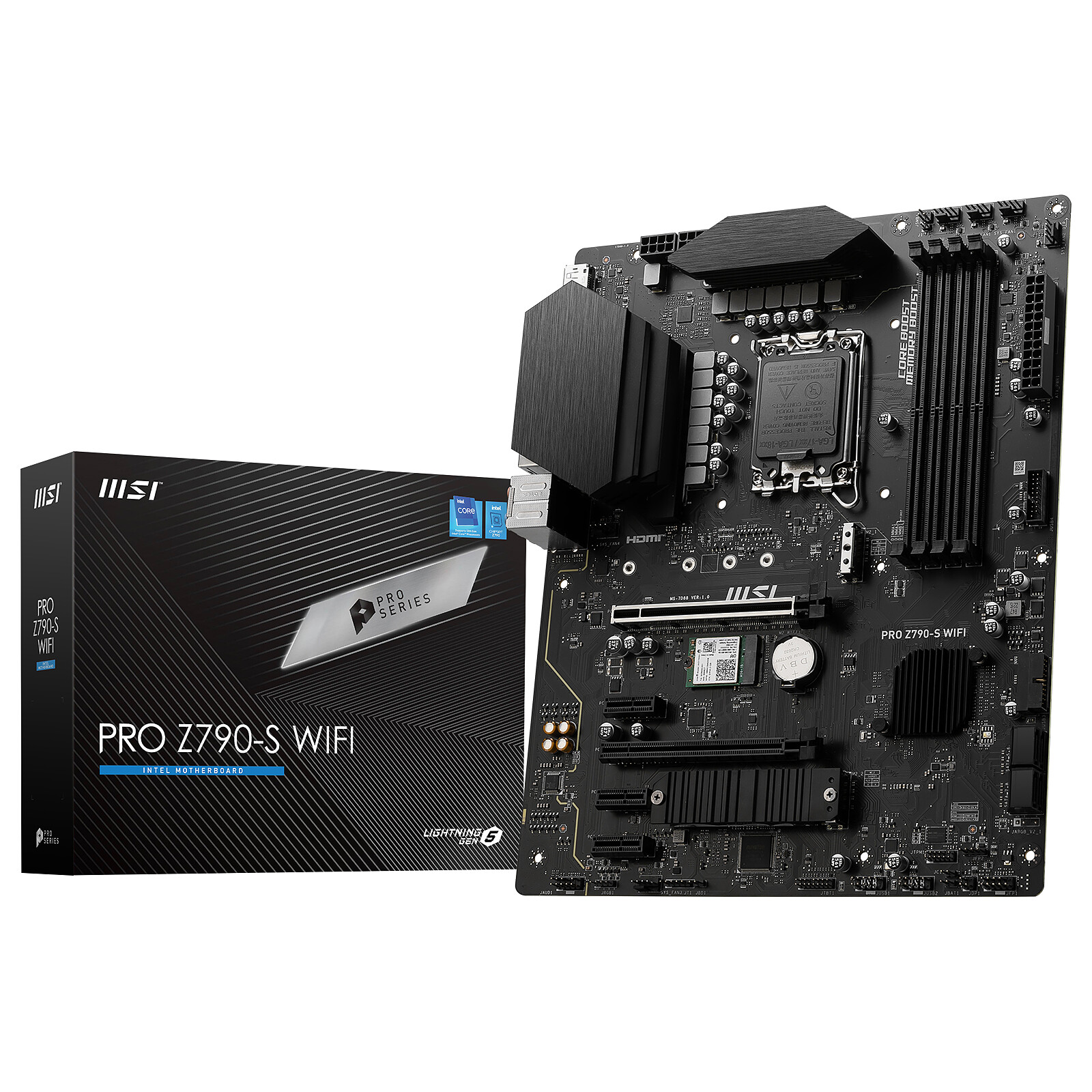 MSI PRO Z790-S WIFI ATX  - Carte mère MSI - grosbill.com - 4