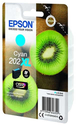 Epson - Cyan - C13T02H24010 - Achat / Vente Consommable imprimante sur grosbill.com - 1