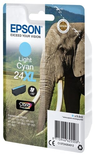 Epson Ink/24XL Elephant 9.8 ml LCY - Achat / Vente Consommable imprimante sur grosbill.com - 1