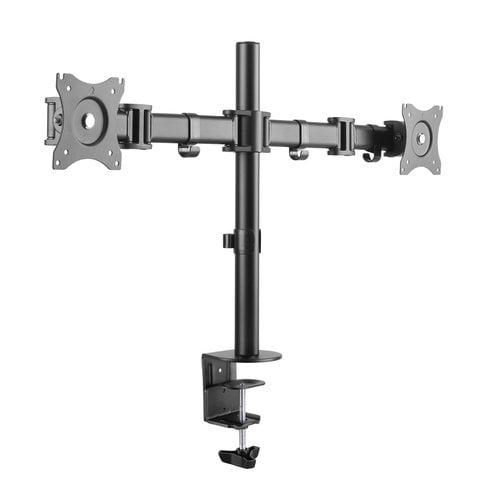 Desk Mount 10-27" Tilt/Rotate/Swiv BLACK - Achat / Vente sur grosbill.com - 2