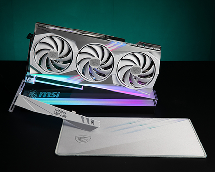 MSI GeForce RTX 4080 16G GAMING X SLIM WHITE - Carte graphique - 5