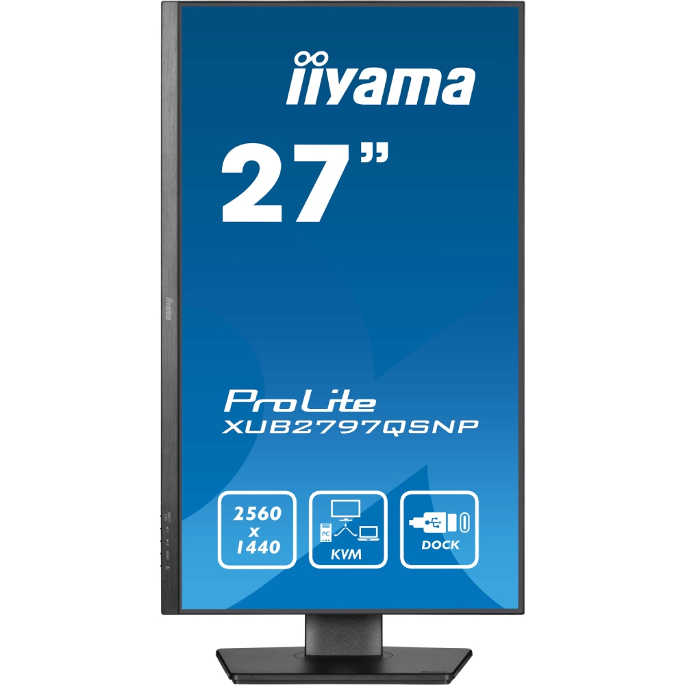 Iiyama 27"  XUB2797QSNP-B1 - Ecran PC Iiyama - grosbill.com - 1