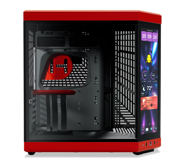 Hyte Y70 Touch Infinite Black Cherry Rouge - Boîtier PC Hyte - 2