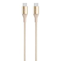 Connectique PC/Téléphonie  Belkin Belkin Duratek USB-C Cable Gold Grosbill