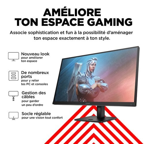 OMEN 27 FHD 165Hz Gaming Mon EMEA-INTL E - Achat / Vente sur grosbill.com - 19