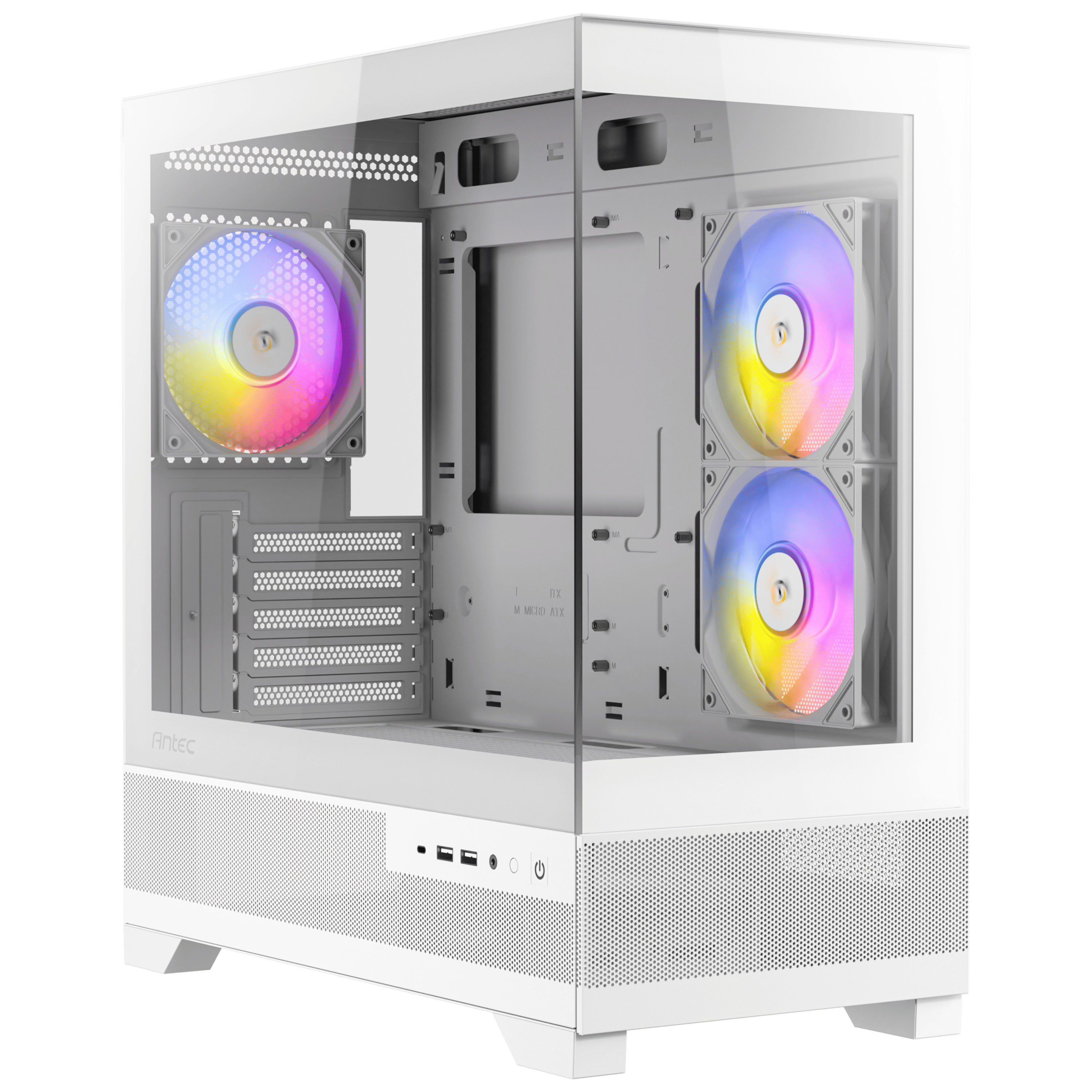 Antec CX500M ARGB Blanc Blanc - Boîtier PC Antec - grosbill.com - 5