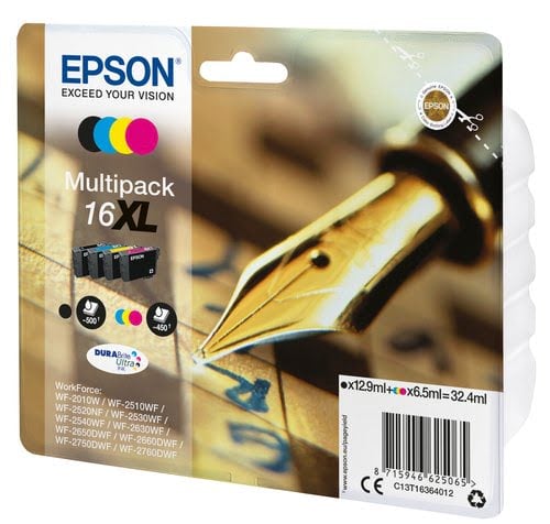 Epson - Noir, Cyan, Magenta, Jaune - C13T16364022 - Achat / Vente Consommable imprimante sur grosbill.com - 1