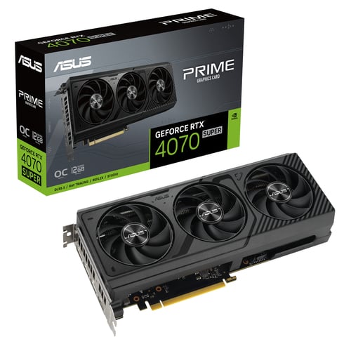 Asus GeForce RTX 4070 SUPER PRIME-RTX4070S-O12G - Carte graphique - 0