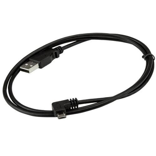 3ft Angled Micro-USB Charge & Sync Cable - Achat / Vente sur grosbill.com - 3