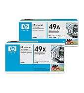 Dual Pack Toner Noir 49X - Q5949XD pour imprimante  HP - 0