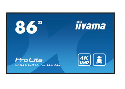 Iiyama ProLite LH8664UHS-B2AG (LH8664UHS-B2AG) - Achat / Vente Affichage dynamique sur grosbill.com - 1