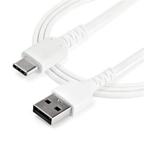 Cable White USB 2.0 to USB C Cable 1m - Achat / Vente sur grosbill.com - 1