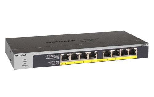 8PT POE/POE+GIGABIT UNMANAGED SWCH - Achat / Vente sur grosbill.com - 2