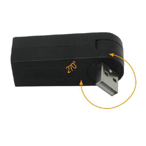 USB 2.0 3 port rotative hub without powe - Achat / Vente sur grosbill.com - 2