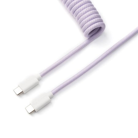 Cable Coiled Aviator - USB C - Violet  - Connectique PC - 0