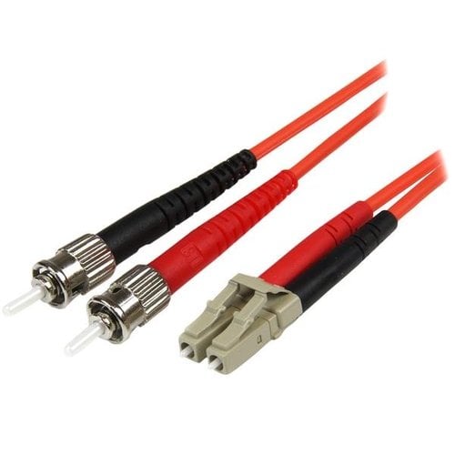 5m Multimode Fiber Patch Cable LC - ST - Achat / Vente sur grosbill.com - 0